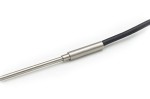 Czujniki temperatury płaszczowe TYP J z przewodem silikonowym o długości 1500 mm. Średnica 3,0mm, długość 800mm, klasa 1, Materiał osłony 316. Max. Temperatura pracy 700°C