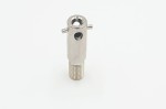 ADAPTOR (Króciec) do mocowania Czujnik temperaturyów ze złączem bagnetowym. Gwint M10x1. Średnica 12mm