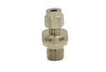 Króciec przesuwny z gwintem G1/4’’ (BSPP1/4’’) średnica Czujnik temperaturya 4.5mm. Stal SS316