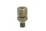 Króciec przesuwny z gwintem M10x1 średnica Czujnik temperaturya 6.0mm. Stal kwasoodporna