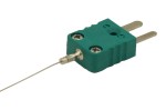 Czujnik temperatury PŁASZCZOWY 0.5MM typ K (NiCr-NiAl), Z WTYCZKĄ MINI